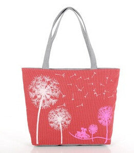 2016 Dandelion Canvas Bag