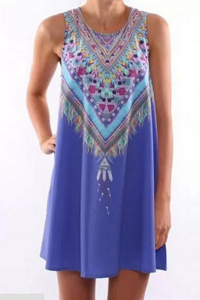 Sexy summer Maxi Party Mini Dress