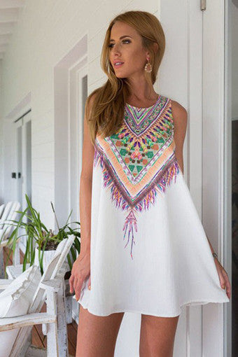 Sexy summer Maxi Party Mini Dress
