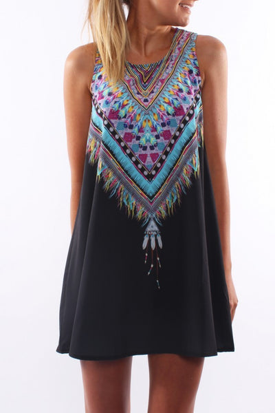 Sexy summer Maxi Party Mini Dress
