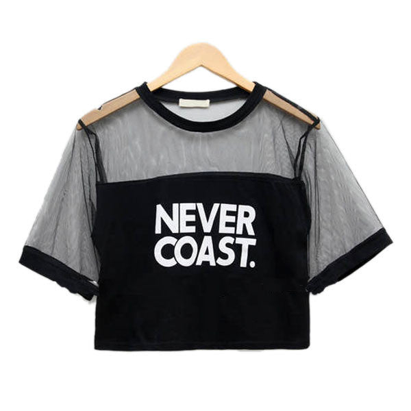 Loose Crop Top T-Shirt