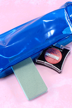 Vinyl Travel Pouch