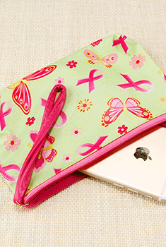 Butterfly & Ribbon Makeup Pouch