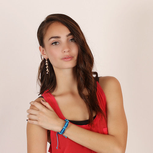 Wrapped Cord Leather Bracelet