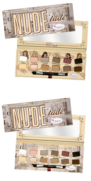 [BIG SALE] The Balm NUDE TUDE 12 color Eyeshadow Palette with Brush