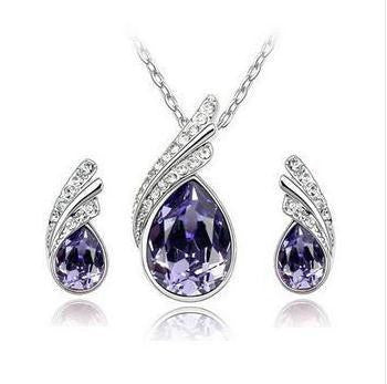 Crystal Water Drop Set