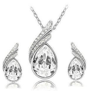 Silver Plated Earrings Necklaces