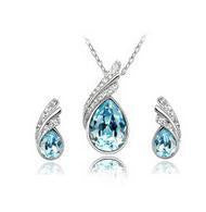 Silver Plated Earrings Necklaces