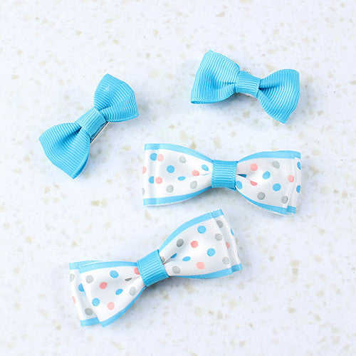 Polka-Dot Hair Clip Set