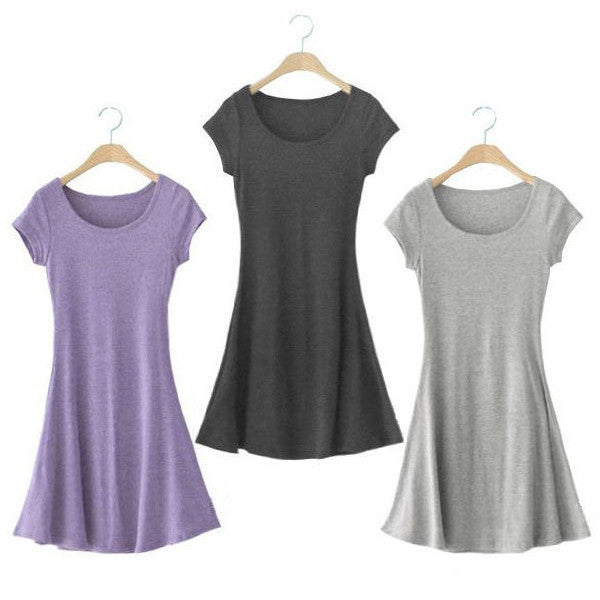 Nuove donne di cotone morbido girocollo