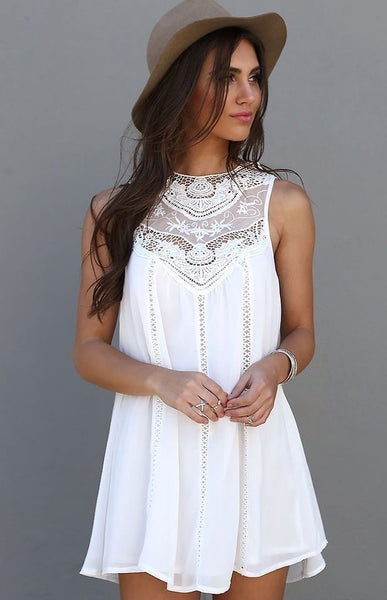 Tops blusa camisa praia vestido curto Mini vestido de fest