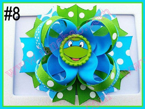 4.5"  Inspired Boutique Layered Hair Bow (50pcs/lot)